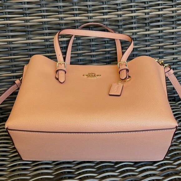 Coach C4084 Mollie Tote 25 Faded Blush - Picture 3 of 12